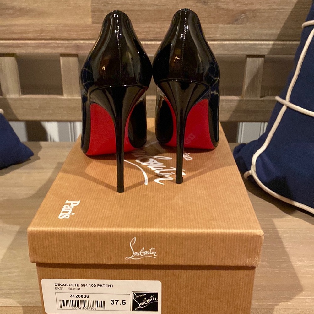 Christian Louboutin’s patent leather
